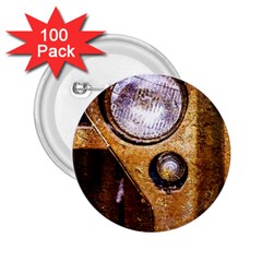 Vintage Off Roader Car Headlight 2 25  Buttons (100 Pack)  by FunnyCow