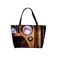 Vintage Off Roader Car Headlight Shoulder Handbags by FunnyCow