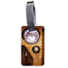 Vintage Off Roader Car Headlight Luggage Tags (one Side)  by FunnyCow