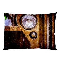 Vintage Off Roader Car Headlight Pillow Case (two Sides) by FunnyCow