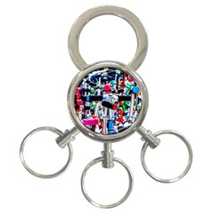 Time To Choose A Scooter 3-ring Key Chains by FunnyCow