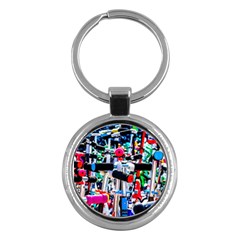 Time To Choose A Scooter Key Chains (round)  by FunnyCow