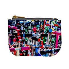 Time To Choose A Scooter Mini Coin Purses by FunnyCow