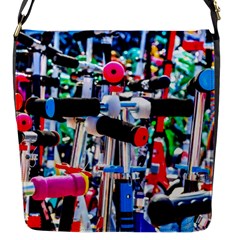 Time To Choose A Scooter Flap Messenger Bag (s) by FunnyCow