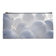 White Toy Balloons Pencil Cases by FunnyCow