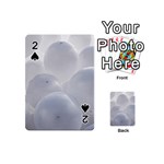 White Toy Balloons Playing Cards 54 (Mini)  Front - Spade2