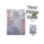 White Toy Balloons Playing Cards 54 (Mini)  Front - Joker2