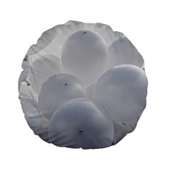 White Toy Balloons Standard 15  Premium Flano Round Cushions by FunnyCow