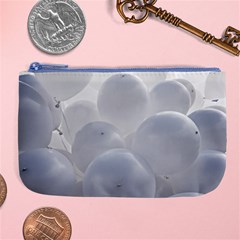 White Toy Balloons Large Coin Purse by FunnyCow