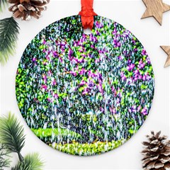 Lilacs Of The First Water Ornament (round) by FunnyCow