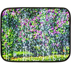 Lilacs Of The First Water Fleece Blanket (mini) by FunnyCow