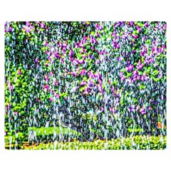 Lilacs Of The First Water Double Sided Flano Blanket (medium)  by FunnyCow