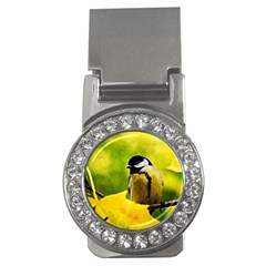 Tomtit Bird Dressed To The Season Money Clips (cz)  by FunnyCow