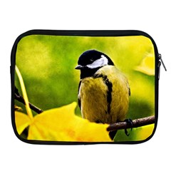 Tomtit Bird Dressed To The Season Apple Ipad 2/3/4 Zipper Cases by FunnyCow