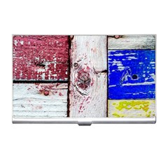 Abstract Art Of Grunge Wood Business Card Holders by FunnyCow