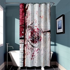 Abstract Art Of Grunge Wood Shower Curtain 36  X 72  (stall)  by FunnyCow