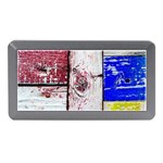 Abstract Art Of Grunge Wood Memory Card Reader (Mini) Front