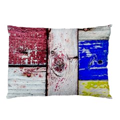 Abstract Art Of Grunge Wood Pillow Case (two Sides) by FunnyCow