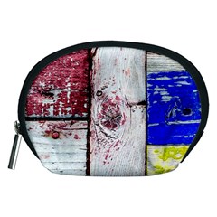 Abstract Art Of Grunge Wood Accessory Pouches (medium)  by FunnyCow