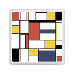 Neoplasticism Style Art Memory Card Reader (square) by FunnyCow