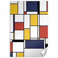 De Stijl Abstract Art Canvas 20  X 30   by FunnyCow