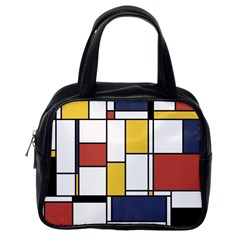 De Stijl Abstract Art Classic Handbags (one Side) by FunnyCow