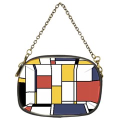 De Stijl Abstract Art Chain Purses (two Sides)  by FunnyCow