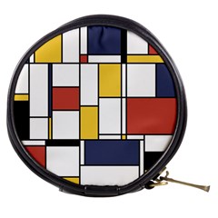 De Stijl Abstract Art Mini Makeup Bags by FunnyCow