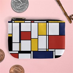 De Stijl Abstract Art Mini Coin Purses by FunnyCow