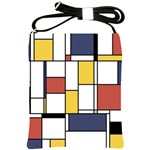 De Stijl Abstract Art Shoulder Sling Bags Front