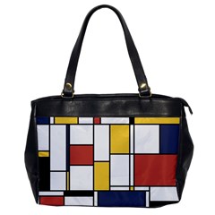 De Stijl Abstract Art Office Handbags by FunnyCow