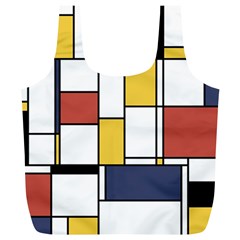 De Stijl Abstract Art Full Print Recycle Bags (l)  by FunnyCow