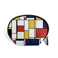 De Stijl Abstract Art Accessory Pouches (small)  by FunnyCow