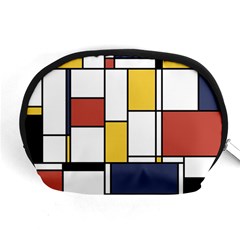 De Stijl Abstract Art Accessory Pouches (medium)  by FunnyCow