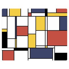 De Stijl Abstract Art Double Sided Flano Blanket (medium)  by FunnyCow