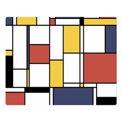 De Stijl Abstract Art Double Sided Flano Blanket (large)  by FunnyCow