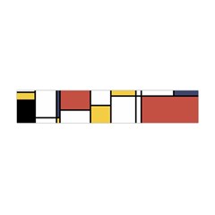 De Stijl Abstract Art Flano Scarf (mini) by FunnyCow