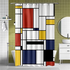 Abstract Art Of Avant Garde Shower Curtain 48  X 72  (small)  by FunnyCow