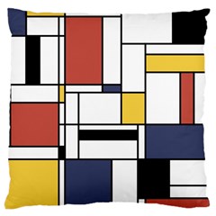 Abstract Art Of Avant Garde Large Cushion Case (two Sides) by FunnyCow