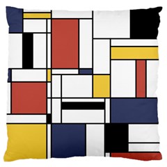 Abstract Art Of Avant Garde Large Flano Cushion Case (one Side) by FunnyCow