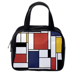 Neoplasticism Abstract Art Classic Handbags (one Side) by FunnyCow