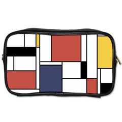 Neoplasticism Abstract Art Toiletries Bags by FunnyCow