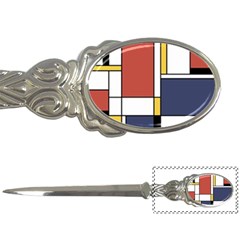 Abstract Art Of De Stijl Letter Opener by FunnyCow