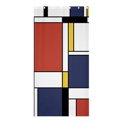 Abstract Art Of De Stijl Shower Curtain 36  X 72  (stall)  by FunnyCow