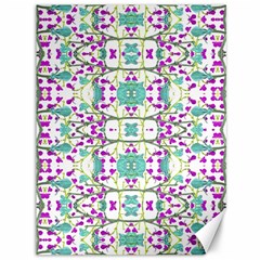 Colorful Modern Floral Baroque Pattern 7500 Canvas 36  X 48   by dflcprints