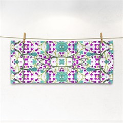 Colorful Modern Floral Baroque Pattern 7500 Hand Towel by dflcprints