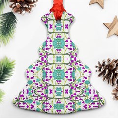 Colorful Modern Floral Baroque Pattern 7500 Ornament (christmas Tree)  by dflcprints