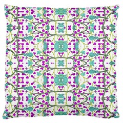 Colorful Modern Floral Baroque Pattern 7500 Standard Flano Cushion Case (one Side) by dflcprints