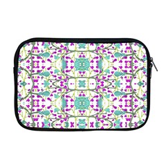 Colorful Modern Floral Baroque Pattern 7500 Apple Macbook Pro 17  Zipper Case