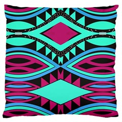 Ovals And Rhombus                                    Standard Flano Cushion Case (two Sides) by LalyLauraFLM